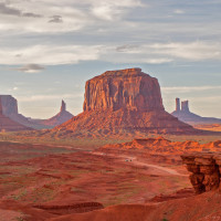 Monument Valley Desert 2 Panoramic wallpaper