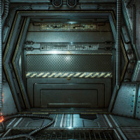 Space Ship 2 Panoramic wallpaper