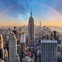 New York Landscape 2 Panoramic wallpaper