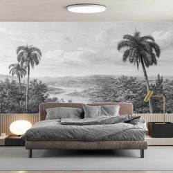 Bedroom Panoramic Wallpaper