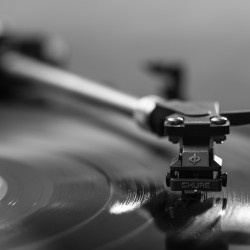 Music Turntable Vintage Vinyl Panoramic wallpaper