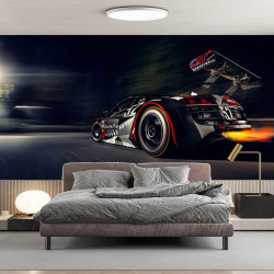 Audi R8 Racing Panoramic wallpaper