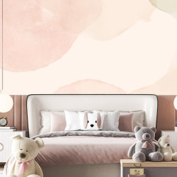 Watercolor Pastel 2 Panoramic Wallpaper