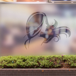 Women Beauty Privacy Window film