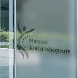 Kinesitherapy Logo 3 Privacy Window film