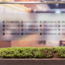 Cross Pharmacy 4 Privacy Window film