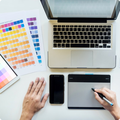 Hire a graphic designer